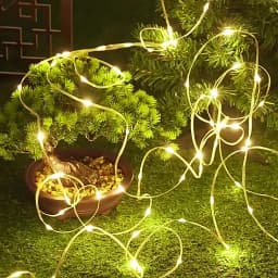 Waterproof 50M 100M LED Fairy Garden String Lights EU/US Plug Outdoor Christmas Garland Lights for Party Wedding Holiday Decor