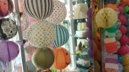 16inch 40cm Hanging Paper Lanterns Rainbow Hot Air Balloon Paper Lantern Chinese Party Ball Lamp Decor Birthday Wedding Supplies