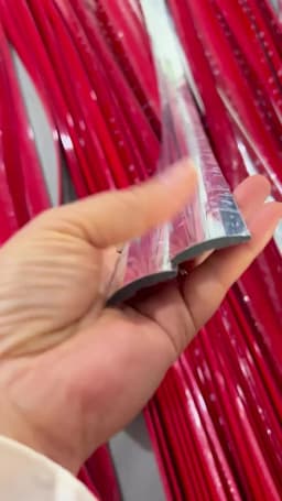 3M /5M DIY Car Bumper Self-adhesive red Decorative Strip Thickened PVC Material To Prevent Body Scratches Decorate Car Accessory