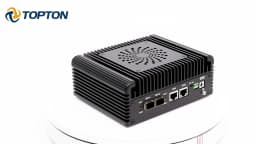 Topton Solid Firewall PC Computer Intel N150 N100 2x10G SFP or 2x10G 2x2.5G LAN Type-C 2xNVMe+SATA NAS Mini PC Home Lab Server