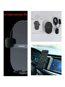 Huawei SuperCharge Wireless Car Charger 50W Max Intelligent Both Side Sensor Mounting Dual Charging 3D Cooling Fast Charger