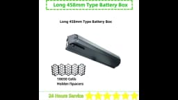 Reention Dorado Plus Ebike Battery Box 65 52 pcs 18650 Cells 36v 48v E-bike Battery Box with Cells Spacers Dorado Battery Case