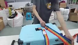 Nylon Cross Luggage Straps with Name ID Card Adjustable Bundling Packing Baggage Belt Password Lock Anti-lost Travel Accessories