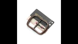 Retro Copper Center Bar Belt Buckle Heavy Duty Buckle Wide Leather Belts Single Prong Rectangle Buckle for Men Diy Leather Craft