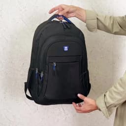 Backpack Men and Women Oxford Cloth Backpack Large Capacity Junior High School Student Backpack Men's Travel Backpack