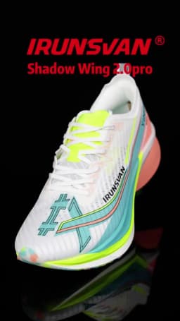 IRUNSVAN Shadow Wing 2.0 2024 New Ultra-light Running Shoes Sports High Quality Carbon Plate Cushioning Marathon Sneakers