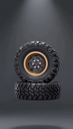 Carbon Fiber Alloy 1.2 Inch Beadlock Wheel Hub Rims for 1/18 TRX4M SCX24 FMS FCX18 FCX24 Furitek RC Car Metal Upgrade Parts