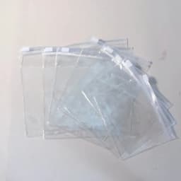 10pcs Thicken PVC Plastic Self Sealing Bag Dustproof Transparent Zip Lock Bag Reclosable Jewelry Bag Bracelet Ring Packaging Bag