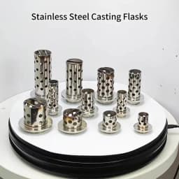 Customization Stainless Steel Plaster Mold Vacuum Casting Tool Jewelry Machine Attachment