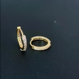 Rainbow CZ Huggies Hoop Earrings Girl Tiny Rings Cartilage Small Helix Piercing Tragus Conch Earlobe Circle Men Hoops Arete