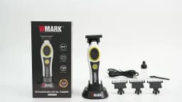 WMARK NG-7230 Professional Hair Clipper Ceramic Titanium Plated Blade 7500RPM Men's Trimmer Engraving Push with Charging Base
