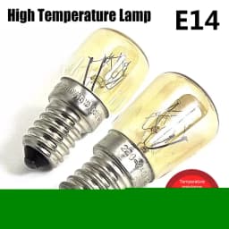 25W 220-240V Oven Bulb High Temperature Bulb E14 300 Degree Oven Toaster Steam Light Bulb Cooker Hold Lamp