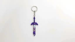 Game The Legend of Keychain Master Sword Metal Model Men Accessories Pendant Fashion Toys Gifts