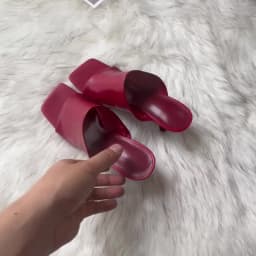 QUTAA 2022 New Summer Thin High Heel Women Shoes Square Toe Slippers Ladies Pumps Genuine Leather Platform Sandals Size 34-39