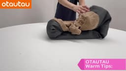 OTAUTAU Soft Waffle 1-2 Seat Bean Bag Couch Cover Set Without Filler Beanbag Armchair Lazy Sofa Bed Lounger Ottoman Stool SF182