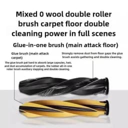 Dreame X50 Ultra / S40 Enhanced Edition Robot Vacuum Cleaner Accessories Main Roller Side Brush Hepa Filter Mop Dust Bag Parts