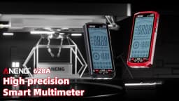 Digital Multimeter Professional Rechargeable 6000 Counts AC/DC Voltage Current Ammeter Capacitor Detector Electrician Tools