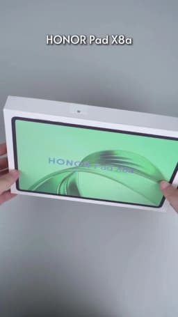 HONOR Pad X8a 4GB RAM, 8300mAh Battery, 11-inch 90Hz Eye‑Protection Display Tablet, 4 Speakers, Android 14, Space Gray