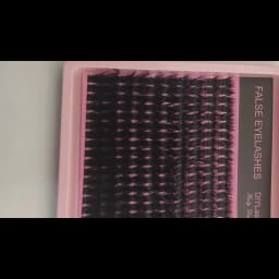 50D-160D 8D Luxury Fluffy DIY Cluster Lashes - 8-16mm Mixed Length Eyelash Extension 0.07mm Russian D Curl Thick And Reusable