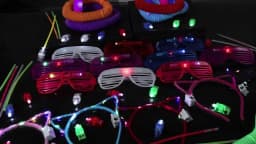 145PCS Glow in The Dark Party Supplies, Light Up Party Favors Bulk Party Pack, Glow Party Supplies, Neon Party Supplies