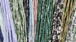 4*13MM Natural Stone Square Aventurine Tiger Eye Agates Crystal Jades Spacer Beads For Jewelry Making DIY Bracelet Accessories