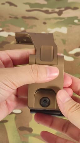 Spec Optics 2.26" Magnifier Mount Flip-To-Center OMNI Geni Hunting Scope Mount FTC Omni Magnifier Mount QD Lever CNC 6068 Aluminum