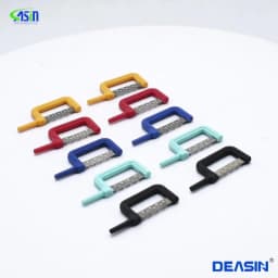 DEASIN 1 Set Dental Orthodontic Interproximal Enamel Reduction Kit IPR System Electric contra angle With 10 PCS Automatic Strip