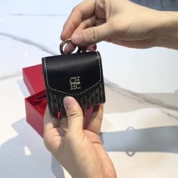 CH Brand Bag Accessories Headphone Bag Embossed Design Fashionable Versatile Exquisite 2026 Autumn Winter New Mini Bag