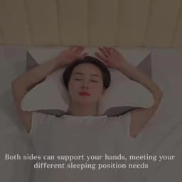 Sleep Memory Pillow Butterfly Memory Foam Neck Pillows Contoured Sleep For Neck Pain Relief Stomach Support Comfortable Pillow