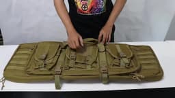 Tactical Gun Pack Multi Functional Dual Gun Heavy Long Gun Pack Hunting Shooting Long Gun Pack 93cm/118cm/142cm