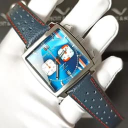 Specht & Sohne New Classic Men's Quartz Watch Blue Color Stainless Steel Japan VK63 Movt Genuine Leather Montre Homme 39MM