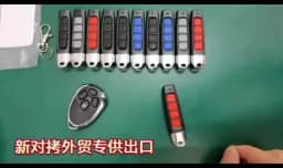 Universal Garage Door Opener Remote Control 433MHZ Clone Learning Rolling Code Duplicator For Gate Garage Door