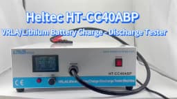 Heltec 99V 20A/40A VRLA Lithium Battery Charge Discharge Tester, 0.1V/0.1A Battery Capacity Tester for EV E-bike Energy Storage