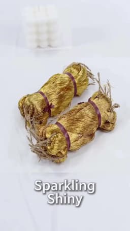 1pcs 70 Meters Wire Gold Embroidery Thread Bright Round Silk Handmade DIY Sewing Knitting Embroidery Material