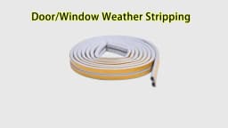 5m/10m Weather Stripping Door Seal Strip Diep Self-adhesive Draft Stopper Tape Window Insulation Noise Rubber Sealing Strip