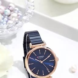 CURREN 9081 Advanced Elegant Women's Quartz Watch Waterproof Stainless Steel Strap Business Women's Watch Relojes De Mujer