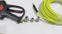Pressure Washer Swivel Adapter 3/8 Quick Plug Set for Karcher Hose to 3/8 Quick Connect 5000 PSI