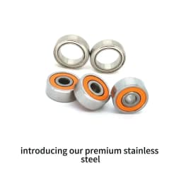 1pcs S683C 2OS 3x7x3 m ABEC-7 Hybrid Ceramic Bearing 683 S683 SMR683 SMR683C RS 2RS Black Si3N4 Balls Greaseless Reels Bearings
