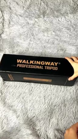 WalkingWay 62.99 Inch Professional High Camera Tripod for DSLR Portable Aluminum Travel Tripod with 360Degree Panorama Ball Head