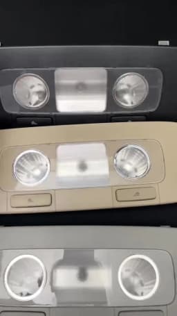 Genuine Rear Reading Lamp Indoor Light 56D 947 291B For VW Golf 6 MK6 2006-2011 Passat 2011-2018 CC 2010-2013 56D947291B