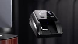 AL-139 Counterfeit Bill Detector with 2.8" Digital Screen, Total Value & Add Function, 4-Way Orientation & Traceable Records Cou