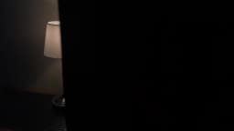 Wireless Cloth Lampshade Table Lamp, Rechargeable Touch Switch Desk Lamp, Replaceable E12 Bulb, 2700K Warm Light