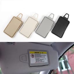 For Mercedes W211 W219 Car Sun Visor Mirror Cover Makeup Mirror Cover For Benz E CLS Class 2118100310 2118100410