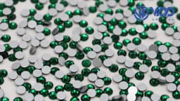 VDD 022 Emerald Non-hotfix Rhinestone Hoodie False Nails Crystal Stone Crystal Applique Rhinestone Sewn Rhinestones Set