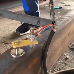 Welding Magnet Head Magnetic Welding Ground Clamp Tools Strong Magnetism Large Suction Copper Tail Welding Stability Clamps