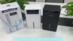 Portable Mini Dehumidifier 2.2L Water Tank for Living Room Bedroom Indoor Home Use - Efficient Air Moisture Absorber