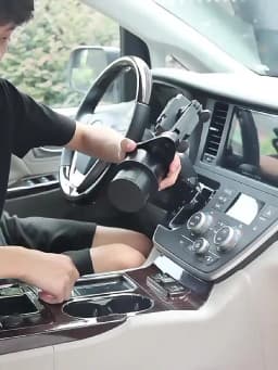 Car Cup Holder Mount Expander with Car Cell Phone Holder 360 Rotation Cup Holder Expander Smartphone Auto Interior Accessories