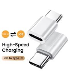 2PCS USB C To Lightning Adapter Lightning Female to Type C Male Converter High Speed Charging Connector For iPhone 15 16