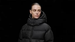 Women Leopard Jacquard Puffer Jacket Hooded High Collar Zip Snap Button Loose Cropped Drop Shoulder Warm Coat Ladies Outerwear