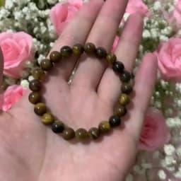 4 Pcs/Set Bohemian Gemstone Bracelet Wealth & Love Amethyst Tiger's Eye Obsidian Blue Apatite Bead Bracelet Lucky Success Gift